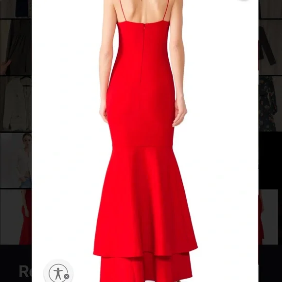 Red Likely Aurora gown, size 4, new with tags - Picture 3 of 4